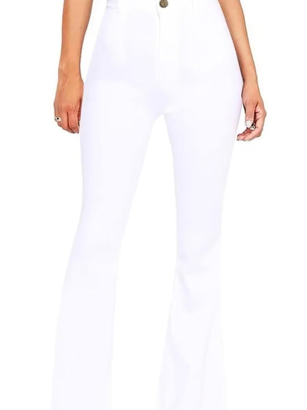 BNWT High-Rise White Flared Women’s Jeans